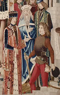Tarquinius Priscus. ca. 1475. History of the founder and fifth king of Rome according to the account of Livy. Central scene
