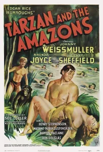 Brenda Prints: TARZAN AND THE AMAZONS, from left: Johnny Sheffield