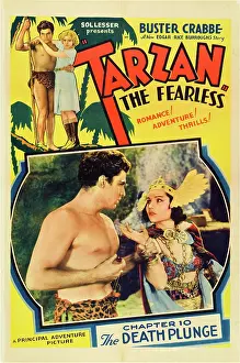 Images Dated 19th June 2013: TARZAN, THE FEARLESS, top from left: Buster Crabbe