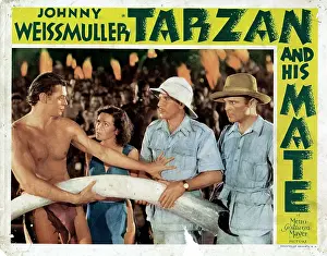 Neil Prints: TARZAN AND HIS MATE, from left