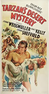 Sheffield Prints: TARZAN'S DESERT MYSTERY, l-r: Johnny Sheffield
