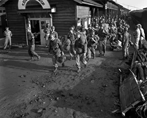 South Korea Prints: Task Force Smith arrives at Daejeon train station