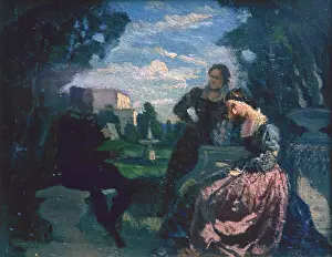 Fountain Prints: Tasso and Sorrento, by Cristoforo Banti