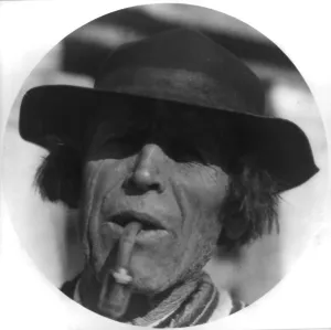 Images Dated 9th July 2008: Tatra mountaineer smoking pipe, Poland, photograph, 1920