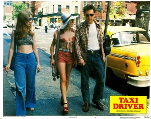 Jodie Prints: TAXI DRIVER, from left, Garth Avery, Jodie Foster, Robert De Niro, 1976