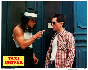 Undershirt Prints: TAXI DRIVER, from left, Harvey Keitel, Robert De Niro, 1976