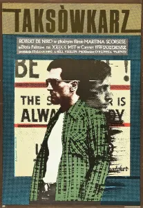 Plaid Jacket Prints: TAXI DRIVER, Polish poster art, Robert De Niro, 1976