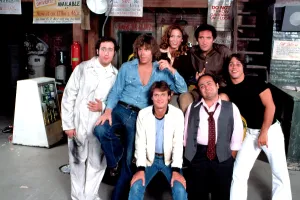 Kaufman Prints: TAXI, (Front L-R), Randall Carver