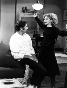Judd Prints: TAXI, from left, Judd Hirsch, Carol Kane