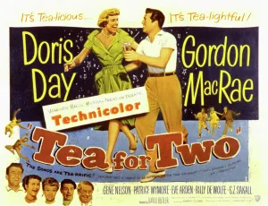 Musical Prints: TEA FOR TWO, Doris Day, Gordon MacRae, 1950