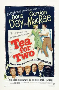Billy Prints: TEA FOR TWO, US poster art, top: Doris Day