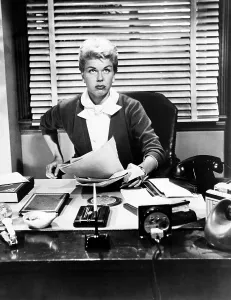 Venetian Blinds Prints: TEACHER'S PET, Doris Day, 1958
