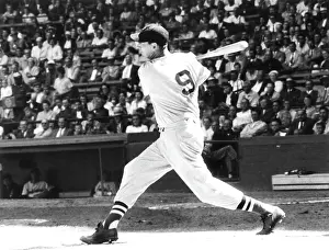 Swinging Prints: Ted Williams, ca. 1957. Courtesy: CSU Archives / Everett Collection