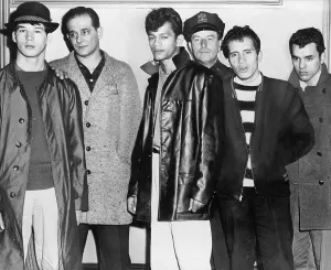 Brooklyn Prints: Teenage members of the Brooklyn Puerto Rican gang the Mau Maus