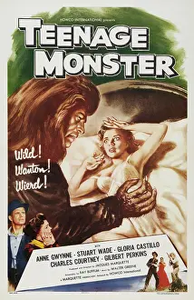 Stuart Prints: TEENAGE MONSTER, US poster art
