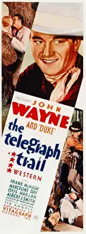 May Prints: THE TELEGRAPH TRAIL, top from left: Marceline Day