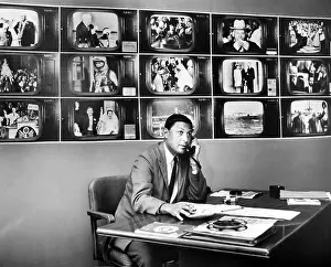 Producer Prints: Television news producer/director Don Hewitt ca