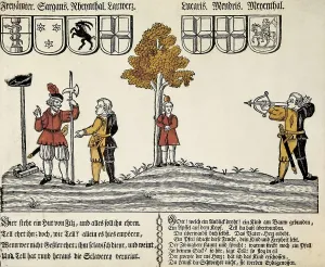 Sunlightscene Prints: Tell, William (14th century). Illustration of the popular legend of William Tell