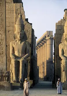 Al Uqsor Prints: Temple of Amon - Ra. EGYPT. QUENA