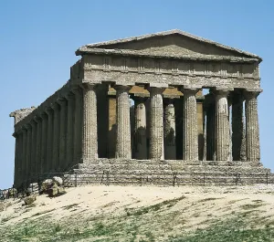 Sicily Prints: Temple of Concord. ITALY. Agrigento