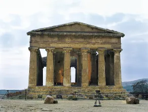 Sicily Prints: Temple of Concord. ITALY. SICILY