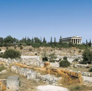Athiinai Prints: Temple of Hephaestus. 450 BC. GREECE