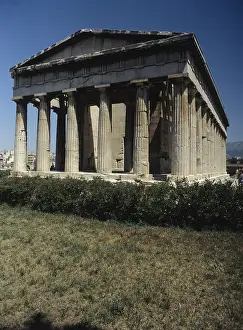 Archaeology Prints: Temple of Hephaestus also known as Hephaesteios