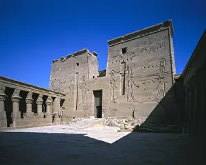 Architect Prints: Temple of Isis. EGYPT. ASWAN. Philae