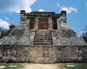 United Mexican States Prints: Temple of the Jaguars. 10th-12th c