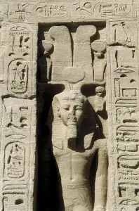 Assouan Prints: Temple of Nefertari dedicated to Hathor