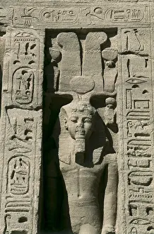 Assouan Prints: Temple of Nefertari dedicated to Hathor