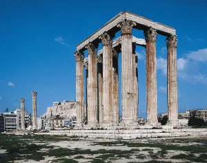 The Acropolis Prints: Temple of Olympian Zeus (Olympeion)