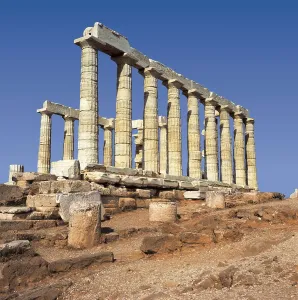 Attica Prints: Temple of Poseidon. GREECE. ATTICA