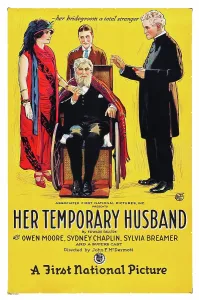 Priest Prints: HER TEMPORARY HUSBAND, poster art, 1923