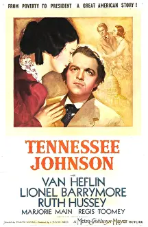 Biography Prints: TENNESSEE JOHNSON, US poster, Ruth Hussey, Van Heflin (as President Andrew Johnson), 1942