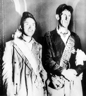 Hillary Prints: Tensing Norkay and Edmund Hillary around 1953. Courtesy: CSU Archives / Everett Collection