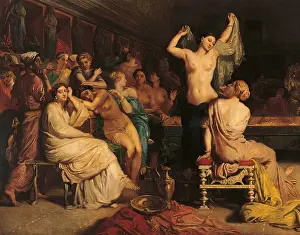 Stool Prints: Tepidarium, by Thodore Chassriau