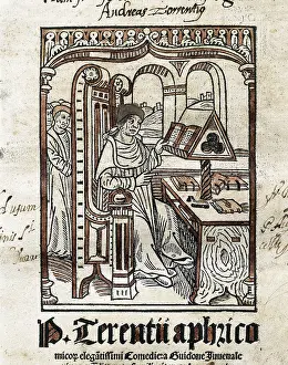 Latin Prints: TERENCE, Publius Terentius Afer (190-154 BC)