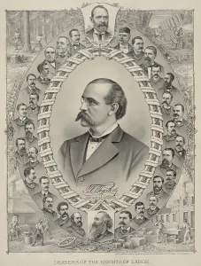 Irish Americans Prints: Terence Vincent Powderly (1849-1924)
