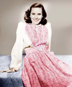 Dress Prints: Teresa Wright, ca. 1944