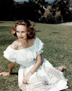 Peasant Blouse Prints: Teresa Wright, ca. late 1950s
