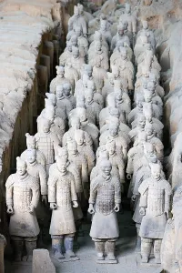Zhonghua Prints: Terracotta Army. 221-206 BC. CHINA