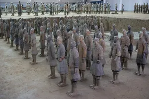 Zhonghua Prints: Terracotta Army. 221-206 BC. CHINA