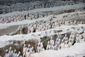 Zhonghua Prints: Terracotta Army. 221-206 BC. CHINA