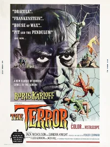 Karloff Prints: THE TERROR, US poster art, Boris Karloff, 1963