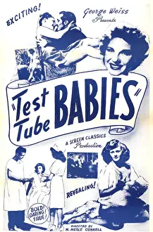 Duke Prints: TEST TUBE BABIES, US poster, Dorothy Duke (top right), 1948