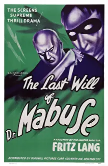 Images Dated 21st April 2015: THE TESTAMENT OF DR. MABUSE, (aka DAS TESTAMENT DES DR. MABUSE), 1933