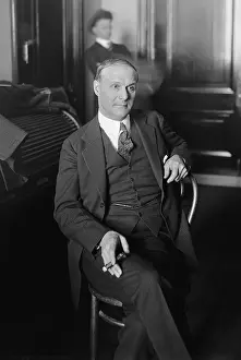 Managers Prints: Tex Rickard, 1920s boxing promoter expanded audiences by provoking media and public interest