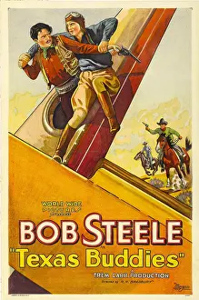 Airplane Prints: TEXAS BUDDIES, Bob Steele, 1932