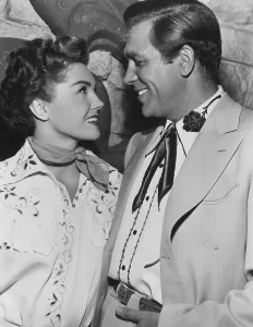 Keel Prints: TEXAS CARNIVAL, from left: Esther Williams, Howard Keel, 1951